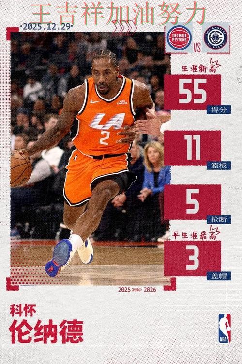 伦纳德关键时刻建功带队取胜 积分榜形势更加明朗 伦纳德关键时刻建功带队取胜 积分榜形势更加明朗